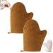 2 Pi ces Gants Autobronzant Corps Et Visage Applicateur De Gants Autobronzant Flocage Traitement SPA De Bronzage Selfs Tan Mitt Sunless Glove Applicator R utilisable Pour Huile Bronzante Creme Lotion