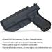 Glock 17 Holster IWB Kydex Holster Custom Fit: Glock 17 (Gen 1-5) / Glock 22 Glock 31 (Gen 3-4) Pistol - Inside Waistband Concealed Carry - Adj. Cant Retention - Cover Mag-Button - No Wear - No Jitter Black - A  Right Hand - Buy Online on GoSupps.com