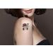 Independence Day USA Flag Temporary Tattoos - 6 Sheets | Waterproof Fake Tattoo for Children & Adults - Buy Online on GoSupps.com