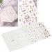 Nail Art Stickers Water Transfer DIY Nail Decals Sunflower and Small Daisy Colorful Transfer Watermark Nail Stickers for Nails Design Manicure Tips Decor - Buy Online on GoSupps.com