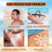 Factor 50 Sun Cream - Face Suncreen - Spf 50 Face Moisturiser for UV Rays Protection - Plant Extract Sun Cream - Lightweight Easy Absorb Moisturizing & Remove Dark Spots - Buy Online on GoSupps.com
