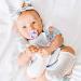 Paperkiddo 3pcs Pacifier Chain Set | Gender-Neutral Baby Accessories | Eco-Friendly Musselin with Nickel-Free Clips | 22cm Triangle Design (Bear Hare Star) - Buy Online on GoSupps.com