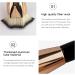 Bitong Face Foundation Brush | Soft Contour Foundation Makeup Brush with Flat Top | Wooden Handled Beauty Brush Cosmetics Tool for Blending for Theatrical Performance - Buy Online on GoSupps.com