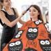 Waterproof Barber Cape - Owl Orange & Cheetah Haircut Bib for Men & Women | Unisex Hair Cutting Cape - Buy Online on GoSupps.com