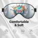 Adjustable Double-Sided Travel Sleep Mask | Soft Eye Covers for Perfect Shading & Reduced Eye Edema - Shop Worldwide - Buy Online on GoSupps.com