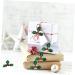 GRIRIW 100pcs Wrapping Hair Bows Dreses Vase Sew on Badge Sew on Applique Patches Red Berries Berry Green Size 2 - Buy Online on GoSupps.com
