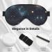 Constellation Star Clusters Galaxies Print Double-Sided Eye Mask Soft and Light Blocking for Enhancing Sleep Quality - Buy Online on GoSupps.com