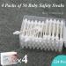 Organic Baby Cotton Swabs | Fragrance-Free & Chlorine-Free | 100% Biodegradable & Hypoallergenic | Gentle Qtips for Kids | 4 Packs, 224 Total Swabs - Buy Online on GoSupps.com