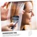 FOMIYES 50 Sheets highlight stickers Hair Salon Tool Hairdressing Tool blonde hair dye hair dye foam hair dye tools bubble hair dye Barber Shop Tool white Aluminum foil Paper - Buy Online on GoSupps.com