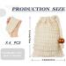 4PCs Natural Fiber Soap Bags | Organic Sisal Soap Sacks for Gentle Cleansing - Buy Online on GoSupps.com