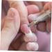 HAPINARY Cuticle Pusher Tool Acrylic Nail Clippers Plastic Women's Nail Bits 4.4x1.2cm As Shown - Buy Online on GoSupps.com