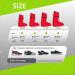 Waterproof Reusable Shoe Covers with Slip Resistant Sole & Zippers - Navy Green XL (W 10.5-12 / M 9-11) - Buy Online on GoSupps.com