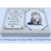 UniDeco Cat Picture Frame Memorial 4 x 6 Inch Remembrance Gifts Photo with Pet in Memory Sayings Loss Gifts Away Death of Kitty Memory Picture Passing Away RIP Sympathy loving Paw Print Wall Cat Goodbye - Buy Online on GoSupps.com