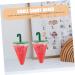 NUOBESTY 10pcs Boxes Umbrella Carton Wedding Decoration Small Boxes for Baby Party Supplies Mini Paper 14x8.3CM Watermelon Red - Buy Online on GoSupps.com