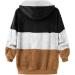 Shop Hanxiulin Oversized Fleece Jacket for Women - Warm Hooded Sweater Coat in Coffee - Perfect Winter Transition Layer 4XL - Buy Online on GoSupps.com