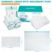 OUMEE 60 Count Commode Liners with Absorbent Pads - Disposable Toilet Bags for Adults - Portable Potty Liners for Camping - 60 Bags + 60 Pads - Buy Online on GoSupps.com