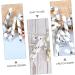 STOBAZA 4pcs Christmas Candy Cane Plastic Candy Cane Christmas Fireplace Ornaments Christmas Tree Crutches Silver 7x2.5cm - Buy Online on GoSupps.com