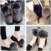 SIQUK 24 Pieces Faux Fur Pom Pom Balls - 12 Dark Colors - DIY Fluffy Pom Poms for Hats, Keychains, Scarves and Accessories - Buy Online on GoSupps.com