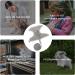 Shop Premium Rabbit Accessories: Harnesses Collars Leashes & Dishes for Small Animals - Adjustable & Breathable (Gray) - Buy Online on GoSupps.com