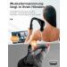 U-Shaped Massage Gun with Extension Handle - Deep Tissue Percussion Device for Pain Relief | 16mm 4 Heads 5 Speed Levels - Perfect for Muscles Neck Shoulders Waist & Legs - Buy Online on GoSupps.com