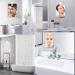 Original Anti-Fog Shower Mirror - Shatterproof Portable Travel Mirror with Hooks - Buy Online on GoSupps.com