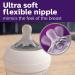 Philips AVENT Natural Glass Baby Bottle Clear 4oz 4pk - SCF701/47 - Buy Online on GoSupps.com