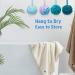 DadyMart Bath Loofah Sponge Set - Exfoliating Shower Ball for Women and Men - 4 Pack 75g Mesh Pouf Body Scrubber - Buy Online on GoSupps.com