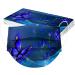 Goddess Accent 50 Pack Disposable Face_Mask Cute Floral Tie Dye Printed Protection for Adults Women - Buy Online on GoSupps.com