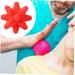 CLISPEED Elastic 2pcs Star Fitness Ball Foot Massager for Kids - Silica Gel Ice Hockey Power Tools (Red 8x8cm) - International Shipping Available - Buy Online on GoSupps.com