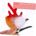 Angoily 2 Pairs Christmas Hair Clips Christmas Antler Hair Clip Billed Hair Clips Christmas Reindeer Antlers Headband Hair Clips Hair Claw Clips for Girls Women Hair Flannel Animal Ear - Buy Online on GoSupps.com