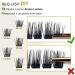 72 Count D-14mm B35 D Curl Natural Eyelash Clusters for DIY Extensions - Buy Online on GoSupps.com
