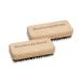 MERXartis craftsman brush/hand washing brush set of 2 - beech wood firm short bristles against stubborn dirt
