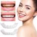 2 Pairs Dentures White Teeth Anti-Intimate Teeth Teeth Cosmetics and Professional Synthetic Teeth - Buy Online on GoSupps.com