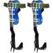 Huyear Pole Climbing Spike Hook Set with Adjustable Lanyard Rope - Climber's Rescue Belt - Buy Online on GoSupps.com