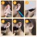 Professional 98 Pcs Ear Piercing Gun Tool Set with Studs & Backs - Painless Stainless Steel Kit in Black - Buy Online on GoSupps.com