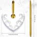 2 Sets Acrylic Heart Pen Holder With Ink Pens Signing Pen Set Guest Book Accessories For Wedding Bridal Engagement Favors Opening Ceremony Graduation Parties Office Transparent Pen Display Stand - Buy Online on GoSupps.com