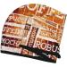 Hand Drawn Vintage Coffee Microfiber Hair Towel | Soft Super Absorbent Hair Wrap for Women | Quick Dry Coral Velvet Cap for Long Curly & Thick Hair - Buy Online on GoSupps.com