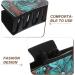 TOVINANNA Western Hair Claw Clips Leather Turquoise Pattern Hair Clips Square Jaw Clips Ponytail Holders Women Girls Hair Accessories - Buy Online on GoSupps.com