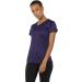 Icyzone Women's Sports Fitness T-Shirt 3-Pack - Short Sleeve V-Neck Running & Yoga Tops in Royal Blue Purple Charcoal - International Shipping Available - Buy Online on GoSupps.com