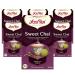 Yogi Tea Sweet Chai Ayurvedic organic spice and herbal tea naturally caffeine-free mixture of anise fennel and licorice yogi tea 6 Pack 6x17 bag (102 tea bags as a whole)