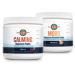 KAL Calming and Mood Magnesium Powders Bundle - Cherry and Mandarin Flavor - Relaxation Support Enhanced Absorption No Added Sugar Vegan Gluten Free - 40 Servings Each 9 and 9.5 OZ