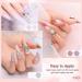 INPING Gel Nail Polish Set - 10 Colors Nude Gray White Skin Natural Dust Purple Glitter Pink Soak Off UV Varnish - Ideal for DIY Nail Art, Manicure Salon - 8ml (Light Nude) - Buy Online on GoSupps.com