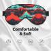Buy Volcano Bloom Print Unisex Sleeping Eye Mask | Soft Light-Blocking Eye Mask for Ultimate Comfort - Shop Internationally - Buy Online on GoSupps.com