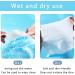 100% Cotton Drying Towels - 100 Pieces Fleece Face Cloths for All Skin Types | Thickened Baby & Moisture Cloths (20x20cm) - Buy Online on GoSupps.com