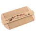 YARNOW Peigne Bambou Double Face Dents Fines pour Chats et Chiens Peigne Traditionnel Anti-poux et Pellicules Soin Doux Du Chevelu et D m lage Naturel