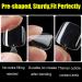 gootrades Soft Gel Toe Nail Tips for Soak Off Gel Extension - 360pcs, Clear False Toenails for Home DIY Manicure - 12 Sizes - Buy Online on GoSupps.com