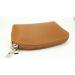 Belli Bellini Small Leather Cosmetic Bag - Brown Smooth Makeup Bag | 18x13x5 cm | Color Options Available - Shop Internationally! - Buy Online on GoSupps.com