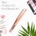 Slant Tip Tweezer - Professional Eyebrow Stainless Steel Tweezers - Splinter Tweezer for Facial Hair Removal - Best Precision Slant Tweezer for Ingrown Hairs (Rose Gold) - Buy Online on GoSupps.com
