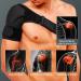 Adjustable Shoulder Brace for Men & Women | Rotator Cuff Support & Pain Relief | X-Large Arm Immobilizer Sleeve - Buy Online on GoSupps.com