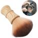 Hair Cutting Neck Dust Brush Home Salon Barber Nylon Hair Wooden Handle Face Neck Hair Dust Cleaning Brush - Buy Online on GoSupps.com